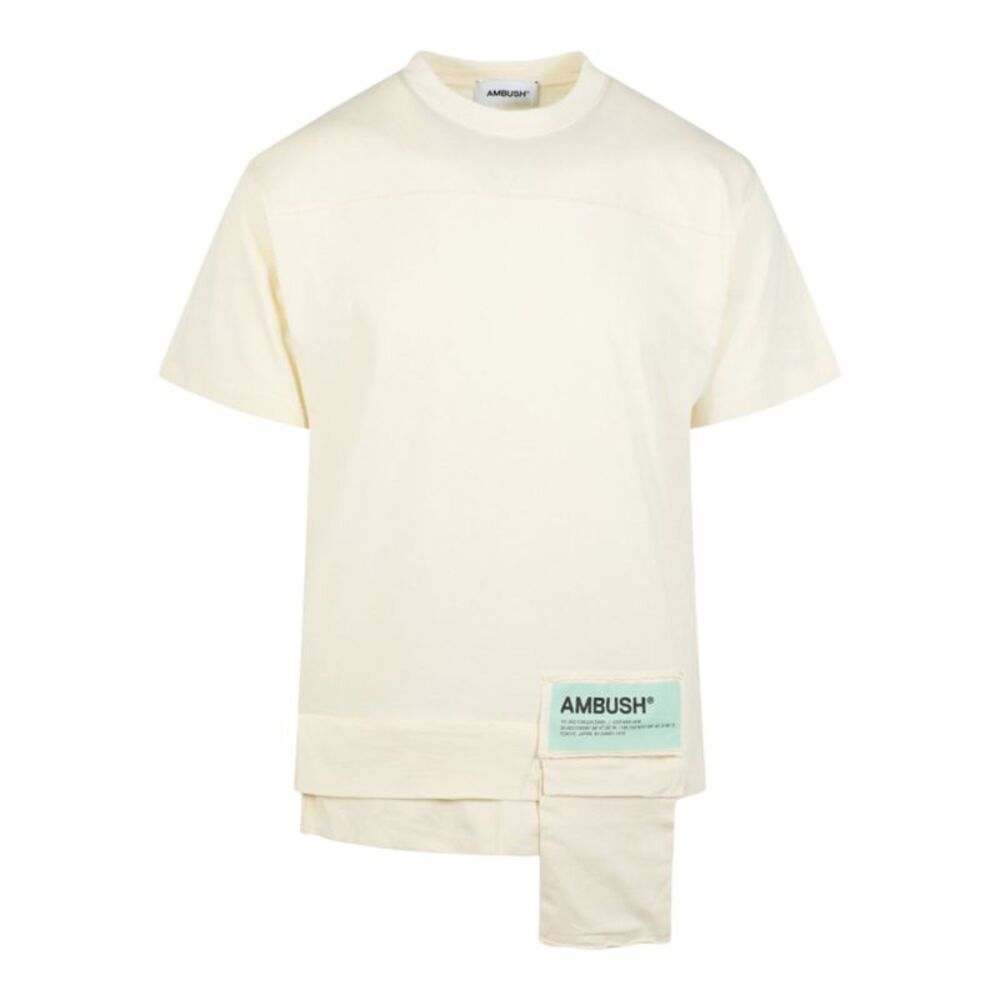 AMBUSH Waist Pocket T-Shirt Ivory Mens